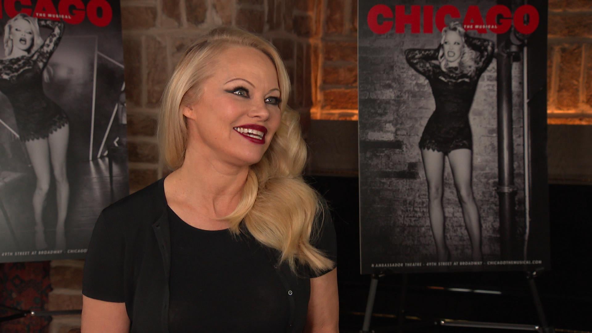 Watch Pamela Anderson React To Her First Interview Ahead Of Broadway ...